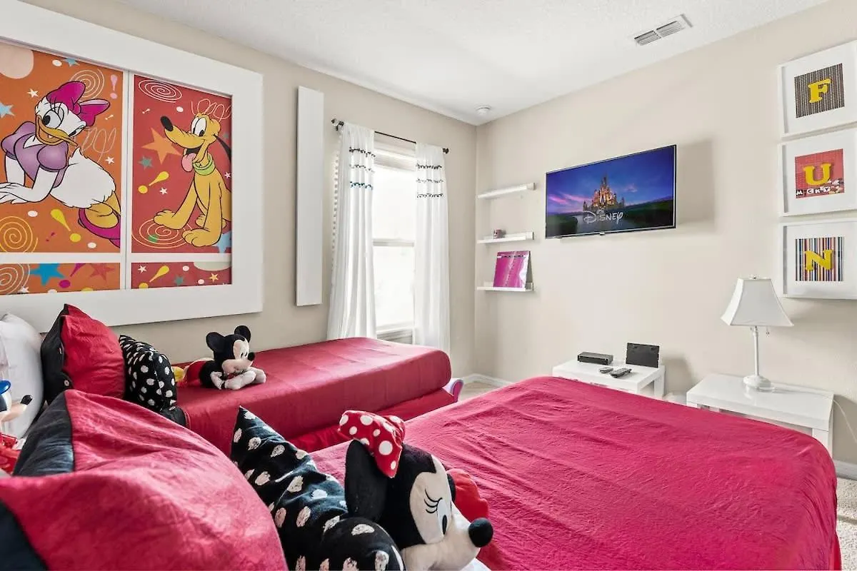 Themed Mickey Bedroom 4Br At Solterra R Sr4799 Davenport Holiday home
